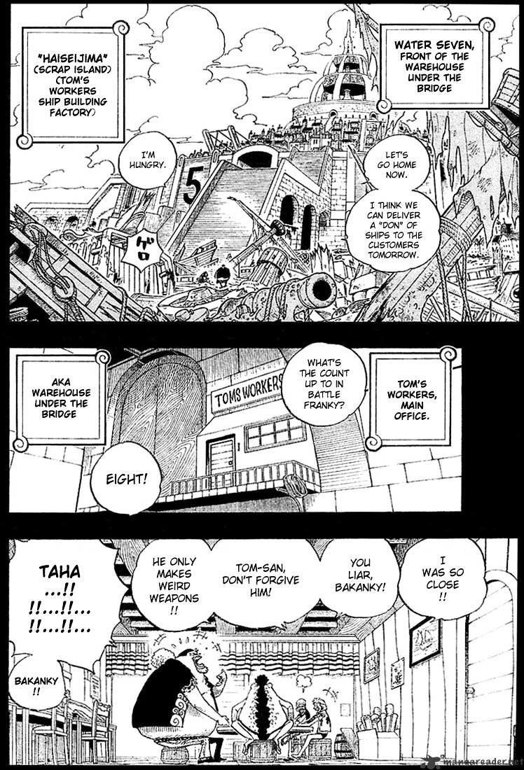 One Piece Chapter 353 : The Legendary Shipwright page 15 - Mangakakalot