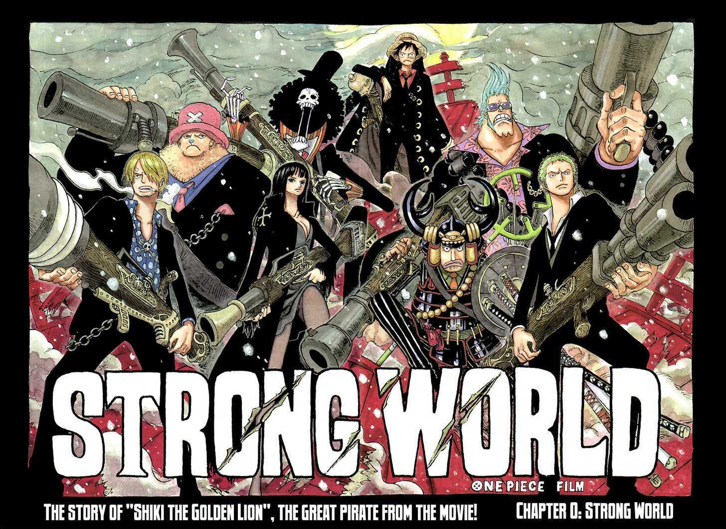 Plaid One Piece Strong World - Manga city