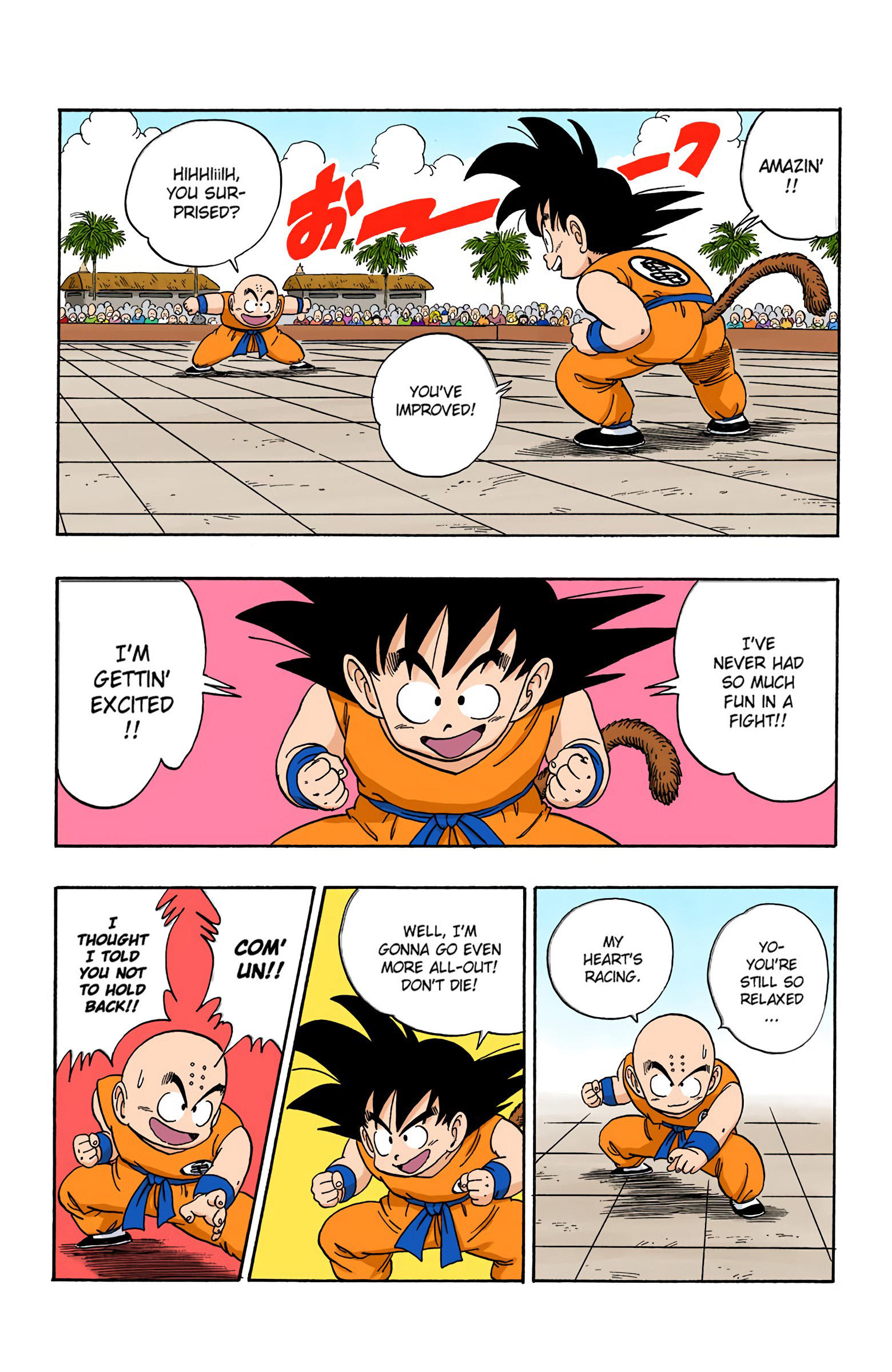 Dragon Ball - Full Color Edition Vol.11 Chapter 126: Goku Vs. Kuririn, Part 2 page 5 - Mangakakalot