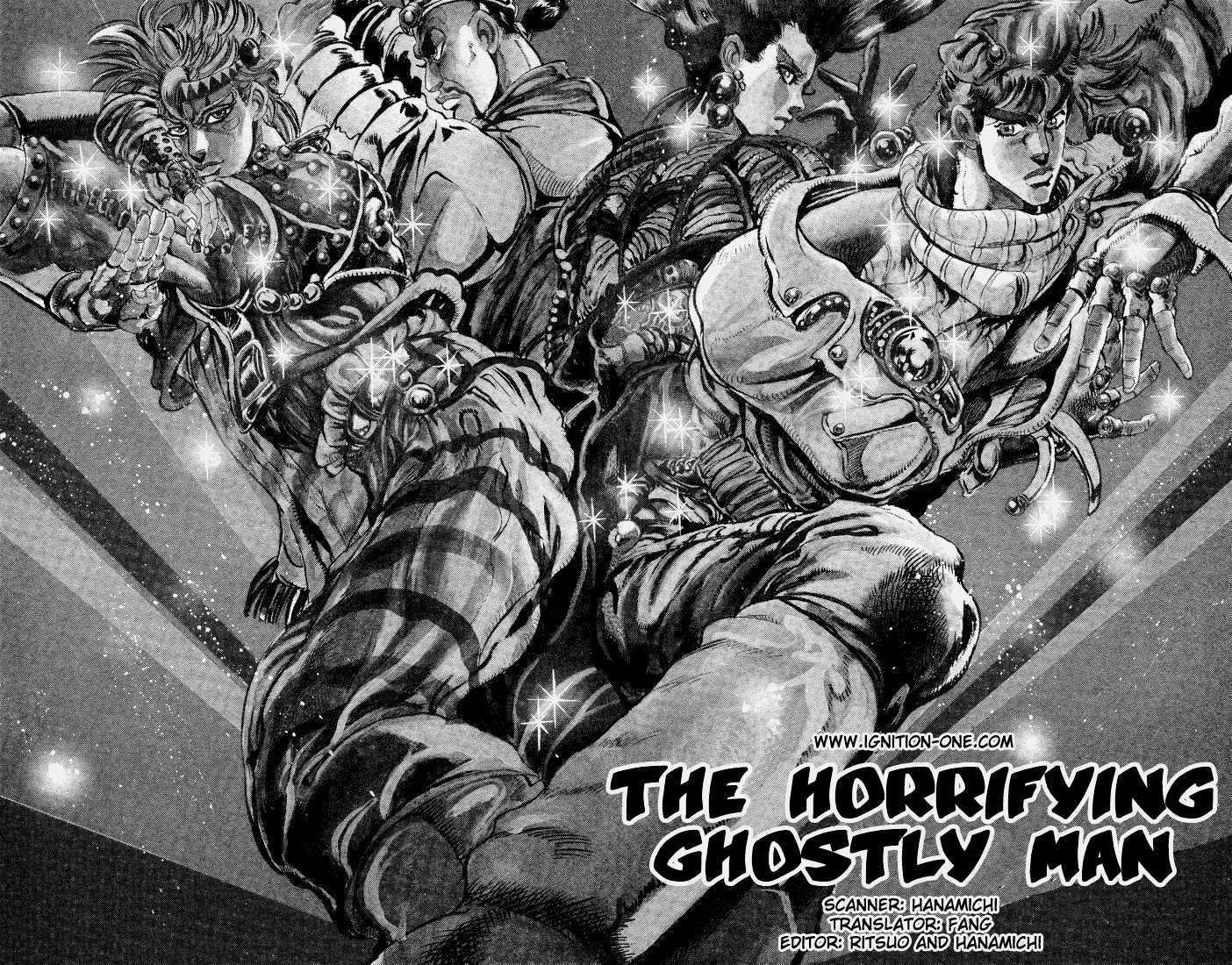 Jojo's Bizarre Adventure Vol.10 Chapter 90 : The Horrifying Ghostly Man page 2 - 