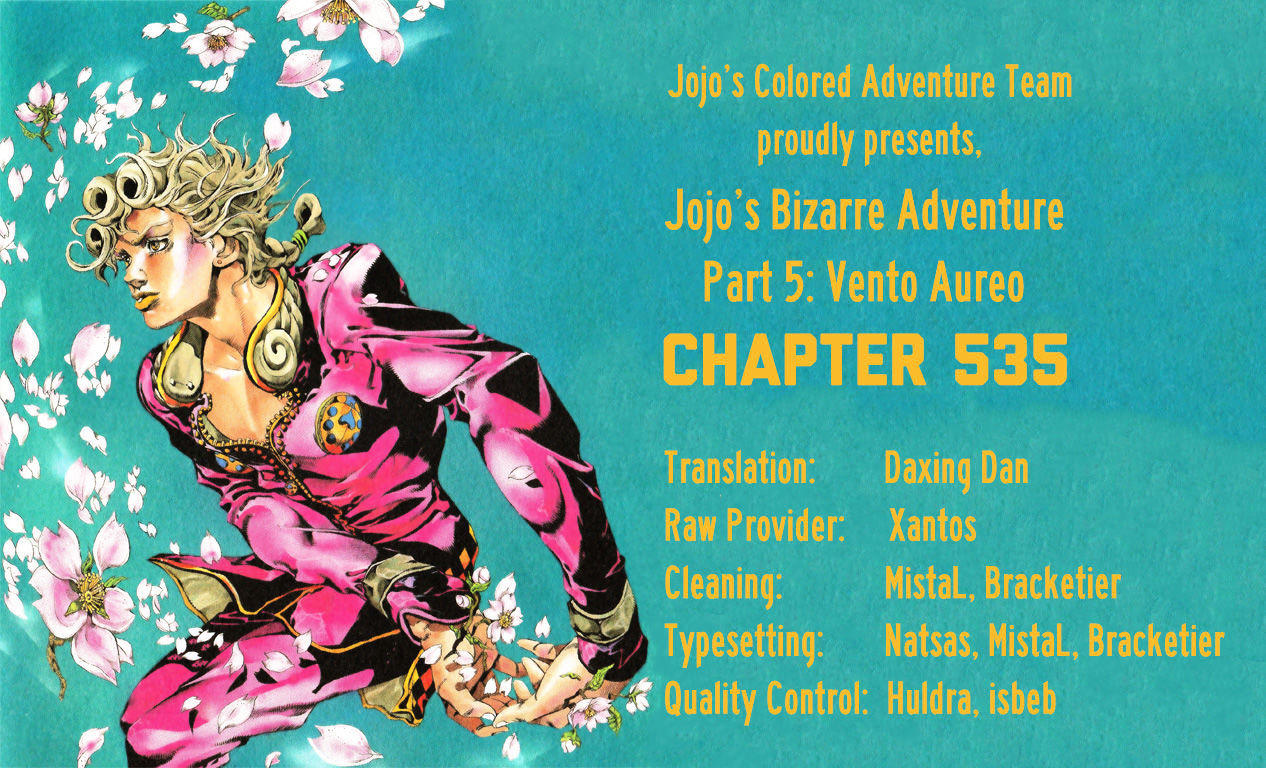 Jojo's Bizarre Adventure Vol.57 Chapter 535 : Notorious B.i.g. - Part 3 page 12 - 