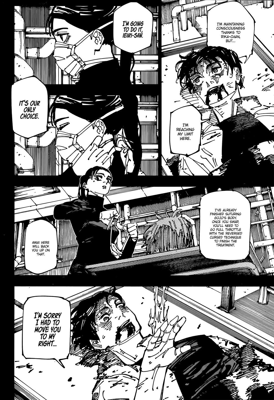 Jujutsu Kaisen Chapter 261: The Decisive Battle In The Uninhabited, Demon-Infested Shinjuku ㉞ page 15 - kaisenjujutsu.com