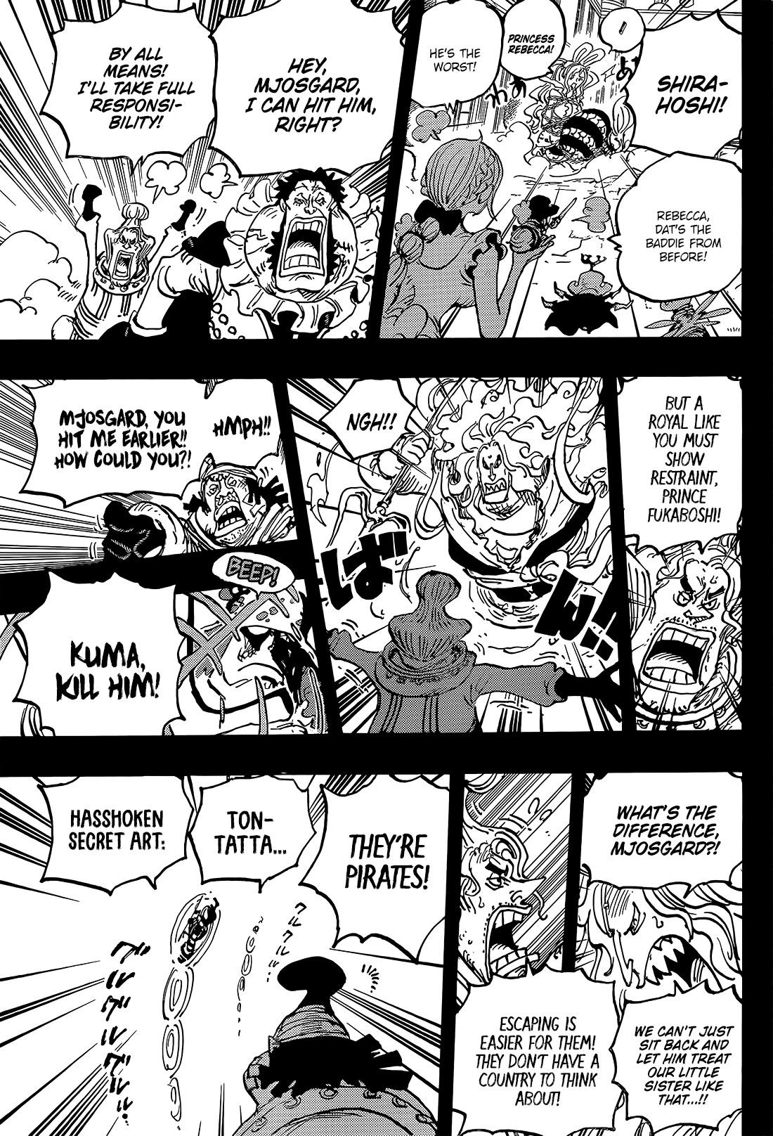 One Piece Chapter 1084: The Attempted Murder Of A Celestial Dragon page 13 - Mangakakalot
