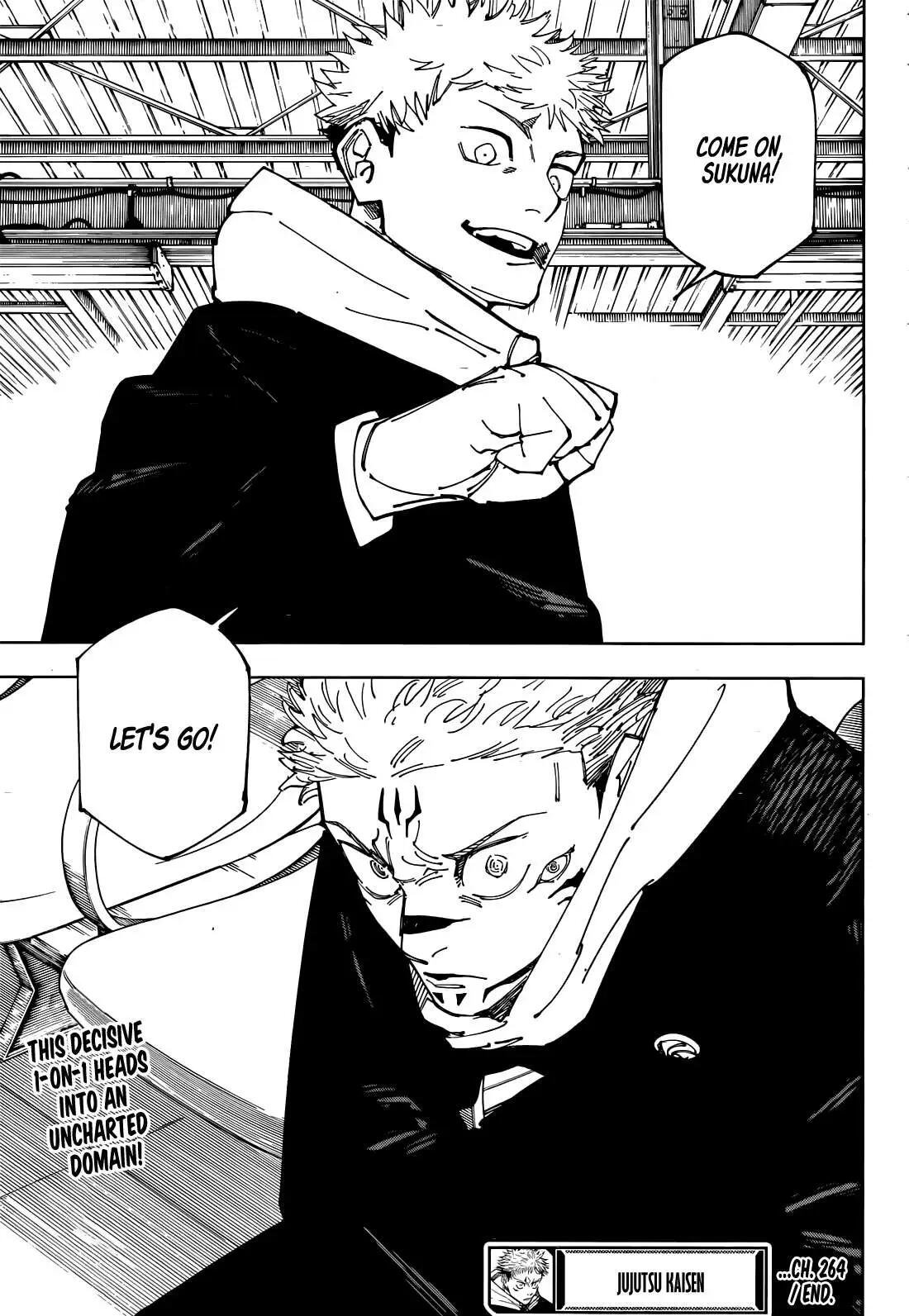 Jujutsu Kaisen Chapter 264 page 20 - Mangakakalot