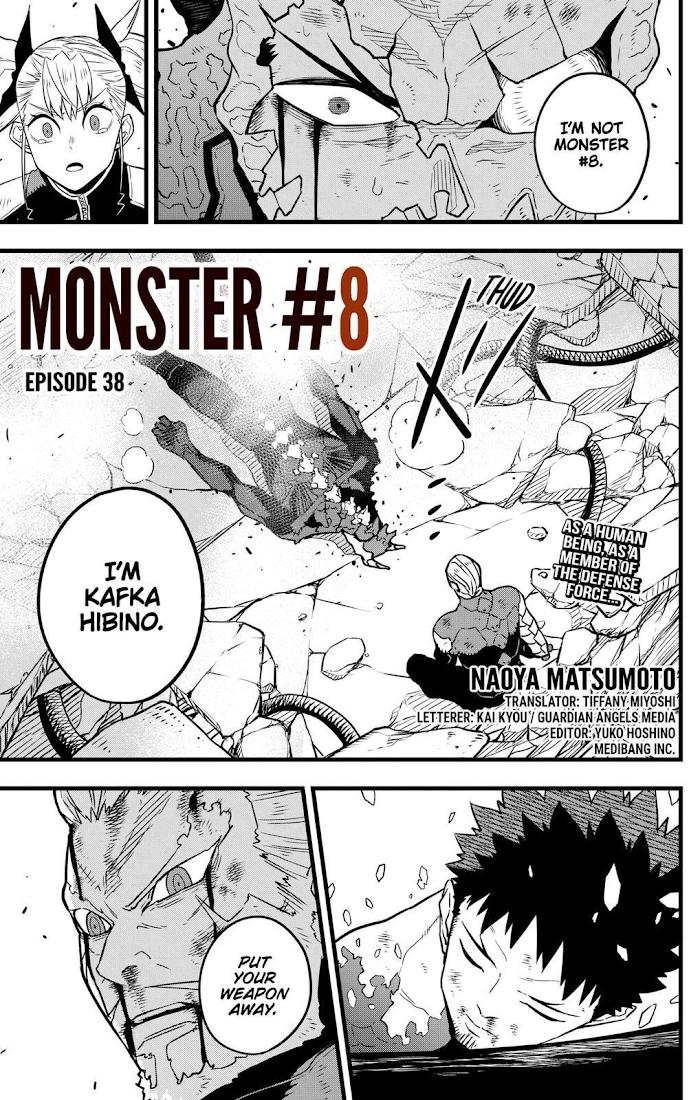 Kaiju No. 8 Chapter 38 page 1 - Mangakakalot