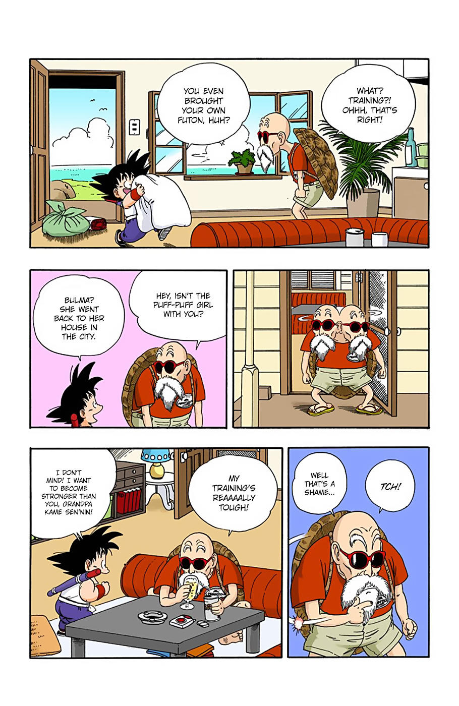 Dragon Ball - Full Color Edition Vol.2 Chapter 24: Kame Sen'nin's Training Fee page 10 - Mangakakalot