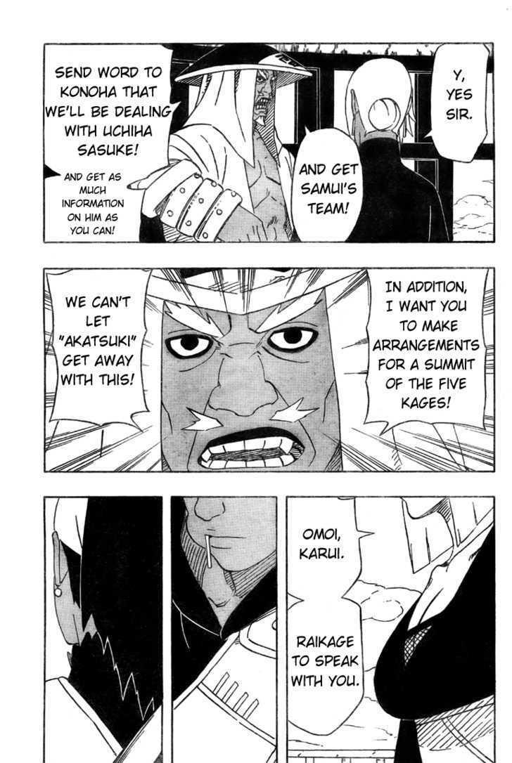 Naruto Vol.45 Chapter 417 : Raikage Makes His Move  