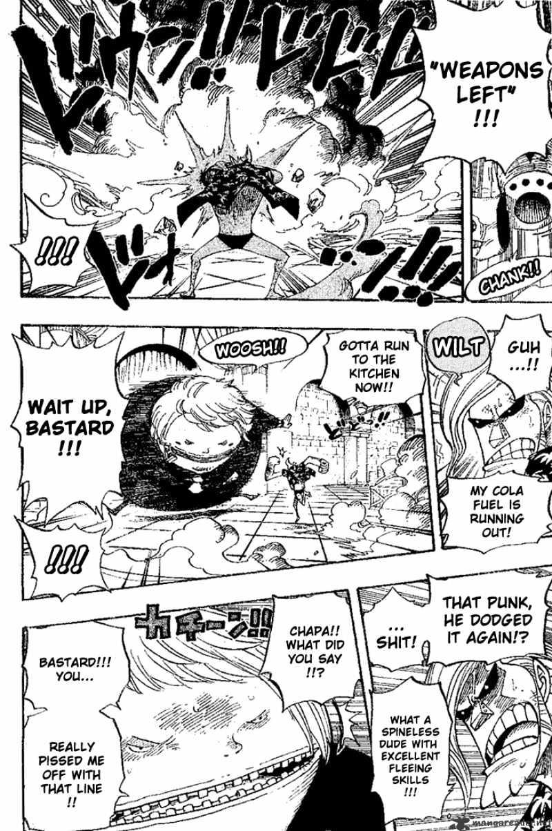 One Piece Chapter 404 : Franky Vs Fukurou page 6 - Mangakakalot