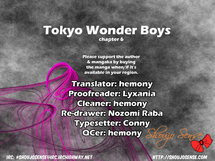 Tokyo Wonder Boys Chapter 6 Read Tokyo Wonder Boys Chapter 6 Online Mangadex Run