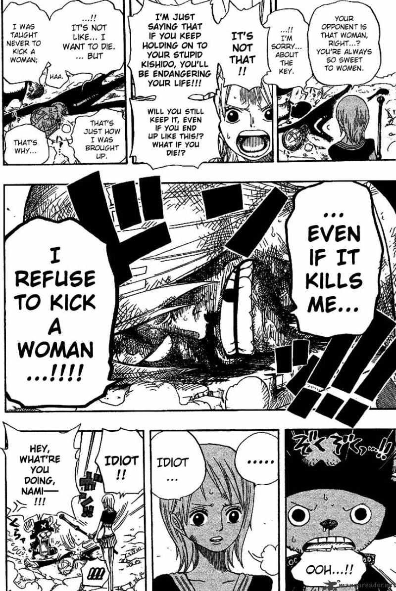 One Piece Chapter 403 : Mr. Kishido page 14 - Mangakakalot