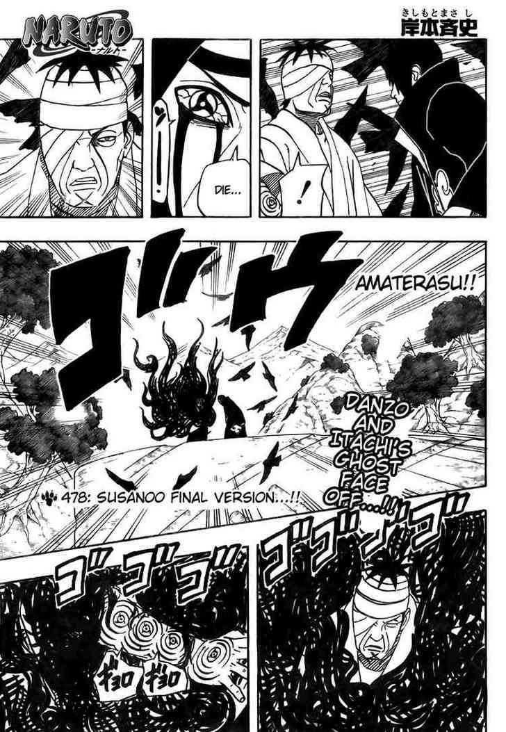 Vol.51 Chapter 478 – Sasuke’s Susanoo…!! | 1 page