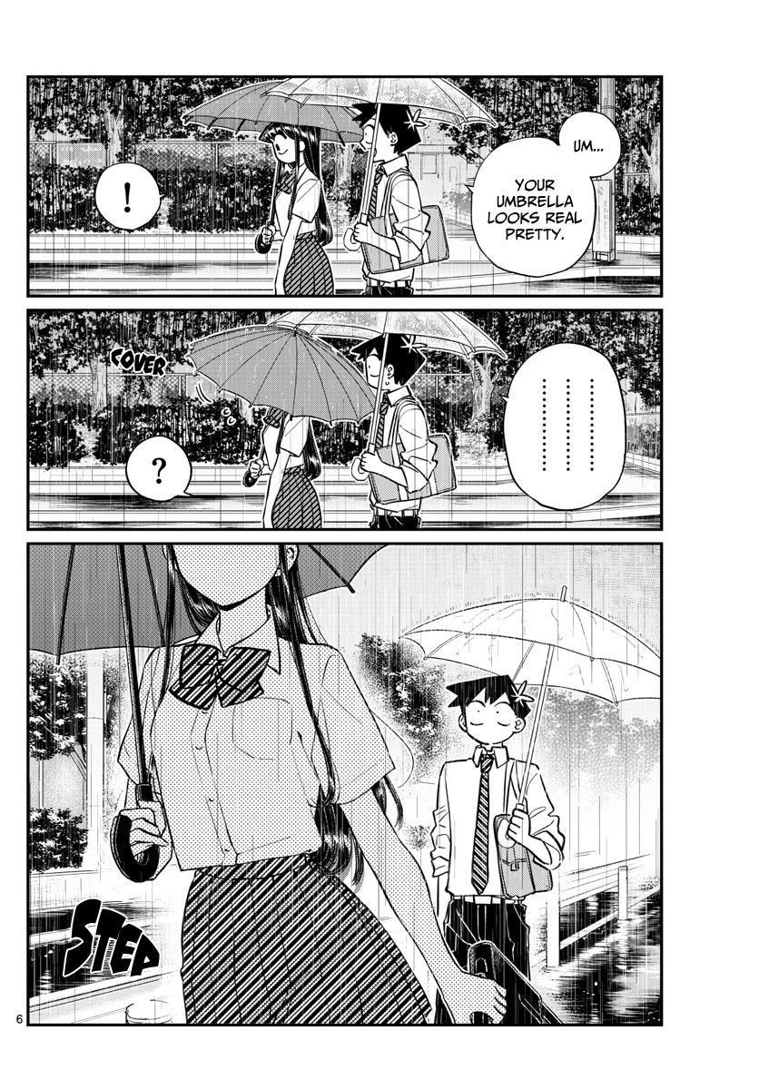 Komi-San Wa Komyushou Desu Vol.11 Chapter 154: Rainy Season page 6 - Mangakakalot