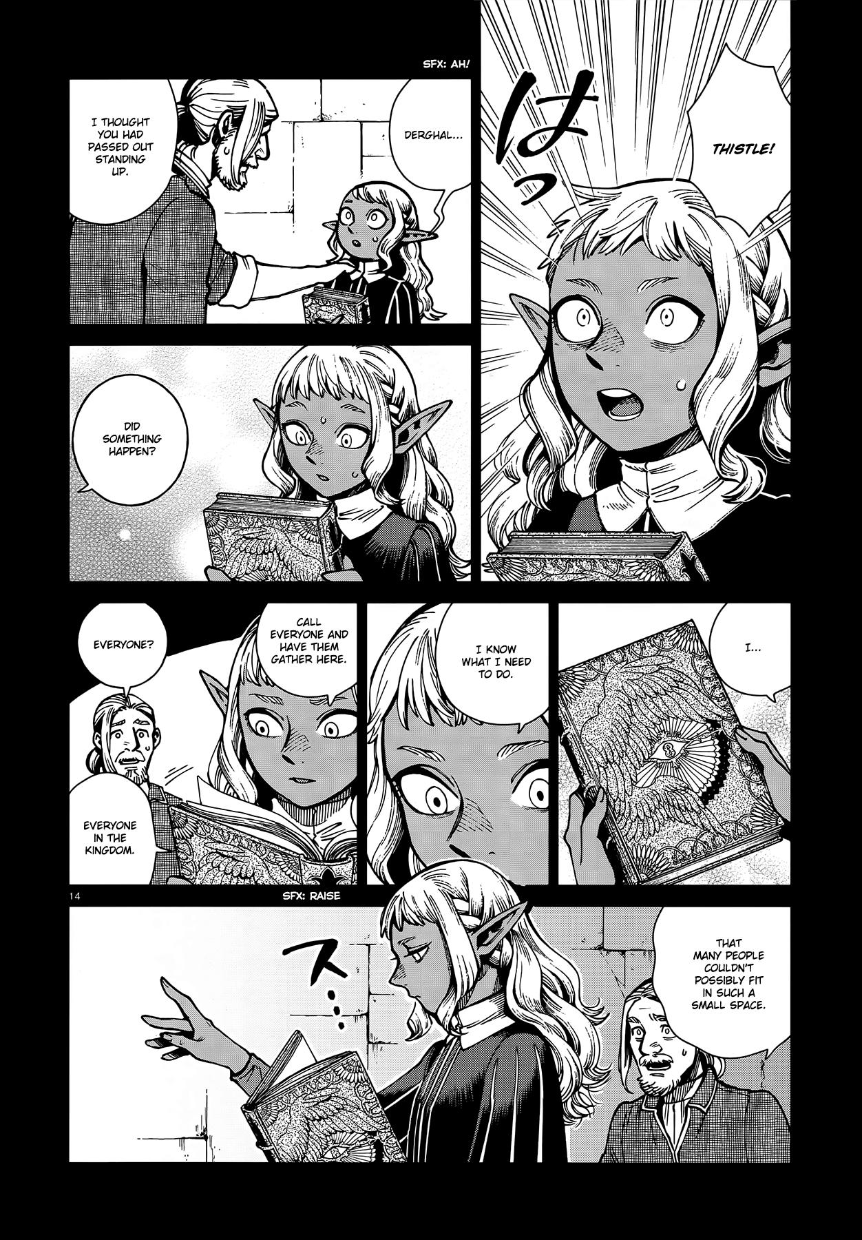 Dungeon Meshi Chapter 68: Thistle page 14 - Mangakakalot