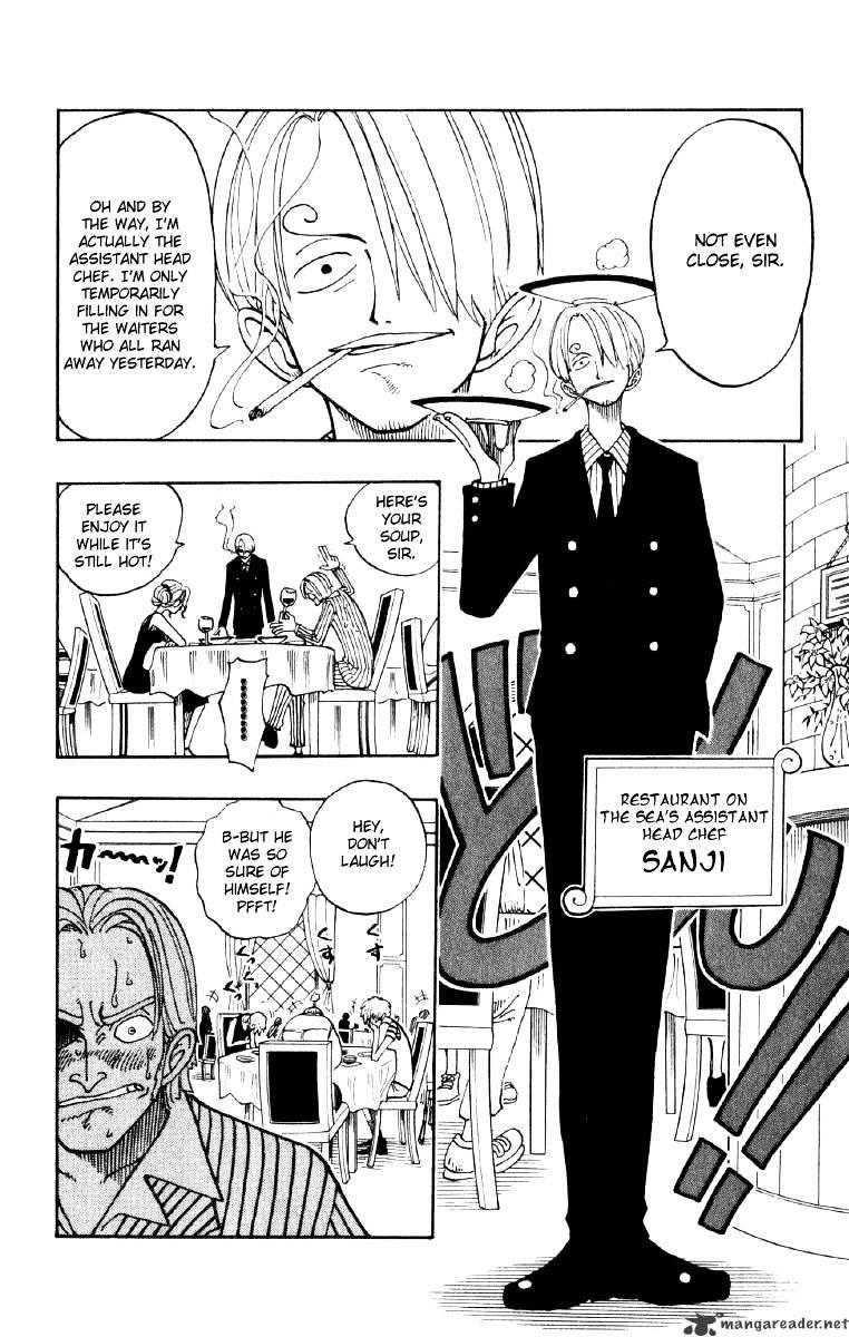 One Piece Chapter 43 : Introduction Of Sanji page 12 - Mangakakalot
