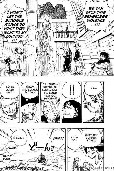 One Piece Chapter 160 : Spider Cafe, 8 O Clock page 5 - Mangakakalot