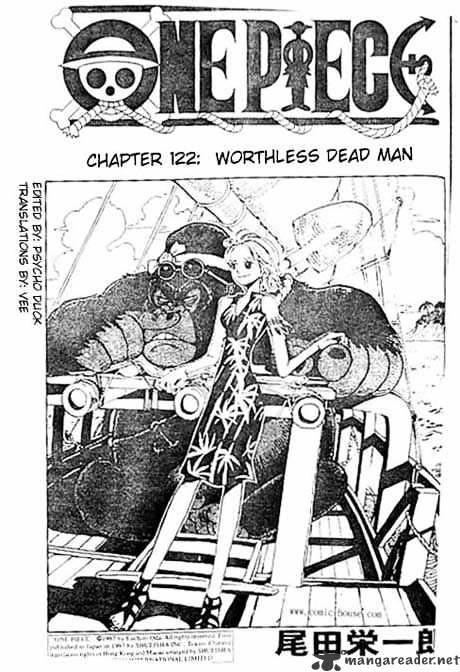 One Piece Chapter 122 : Worthless Dead Man page 1 - Mangakakalot
