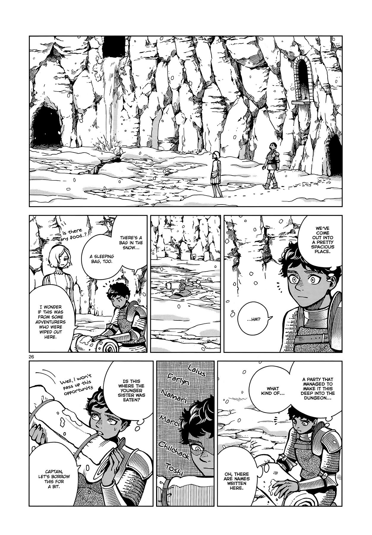 Dungeon Meshi Chapter 61: Roasted Walking Mushroom page 26 - Mangakakalot