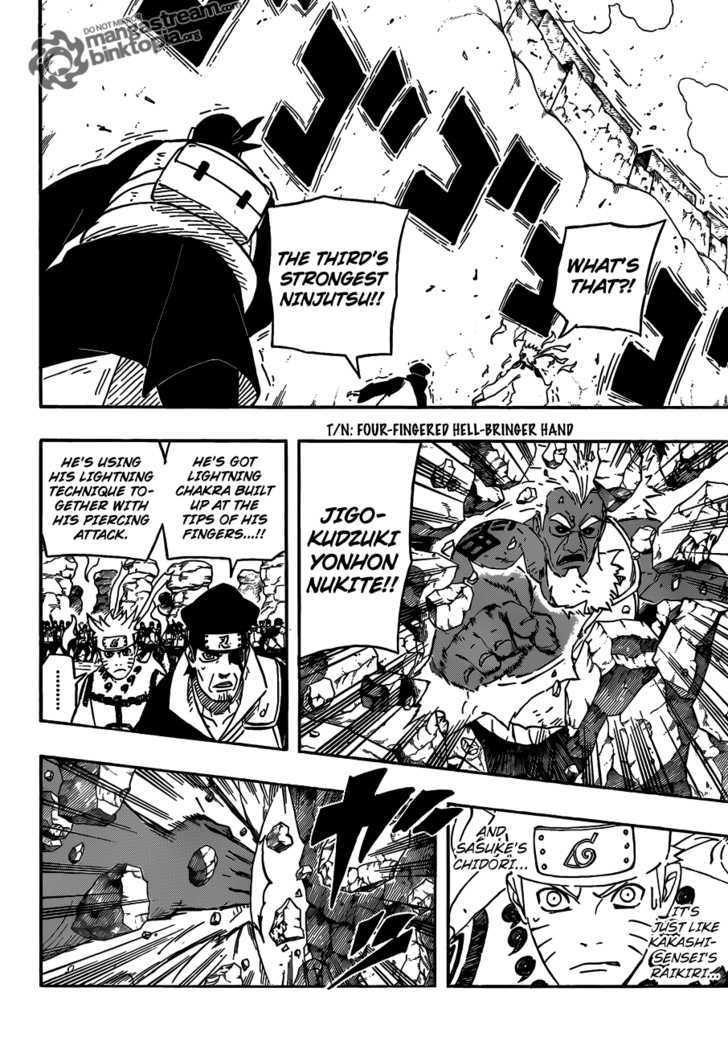 Vol.58 Chapter 554 – The Limit of the Rasenshuriken…!! | 11 page