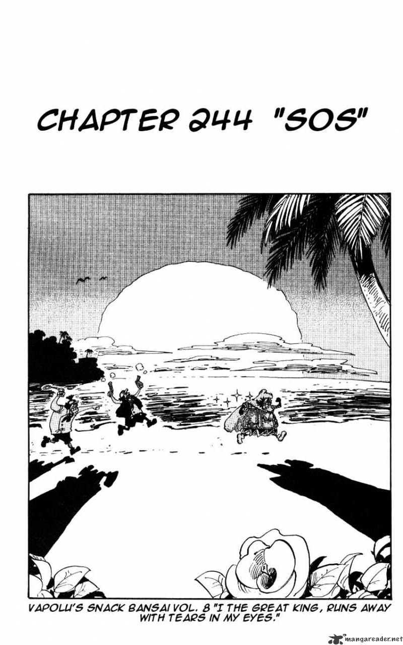 One Piece Chapter 244 : Sos page 1 - Mangakakalot