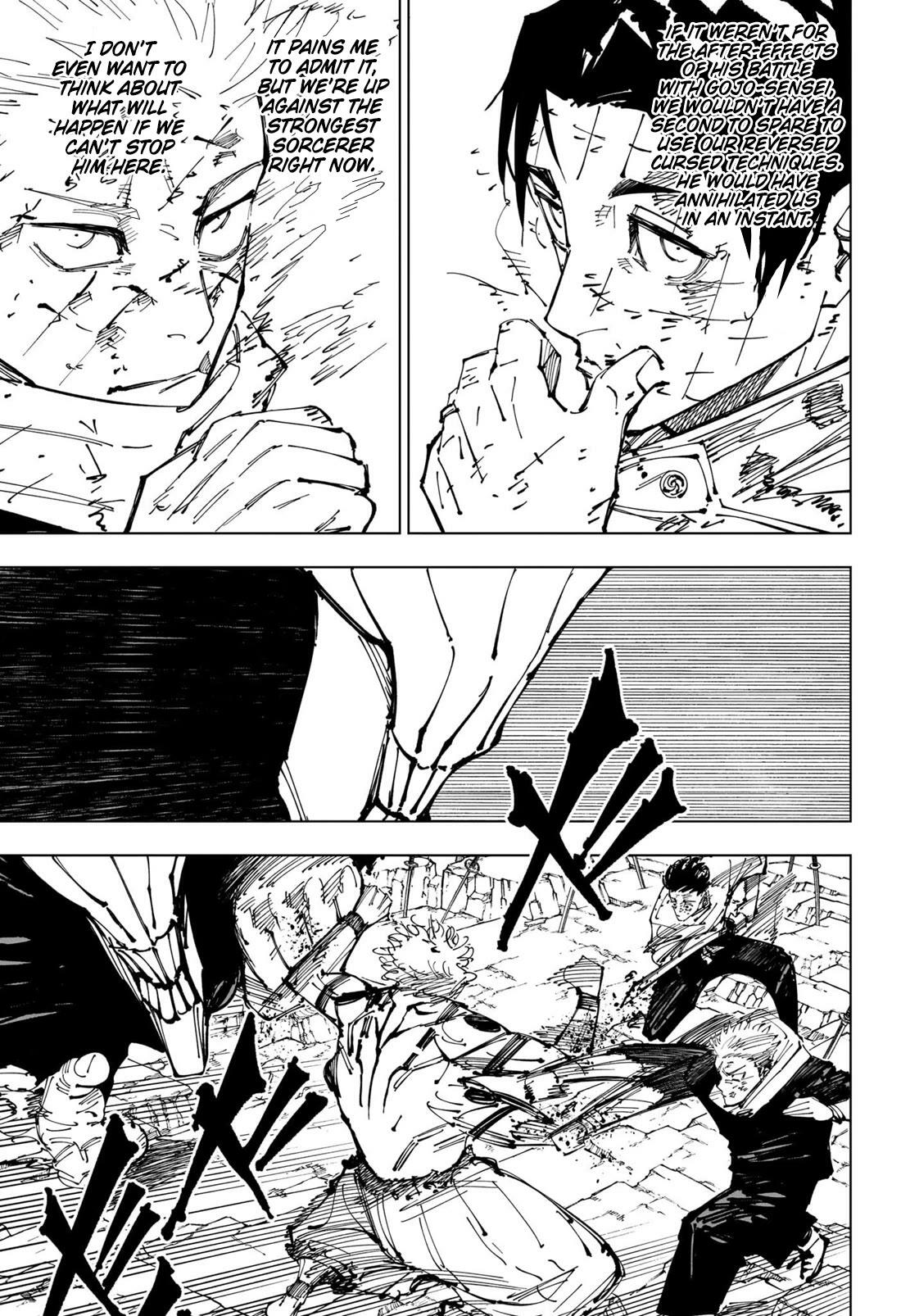 Jujutsu Kaisen Chapter 250: The Decisive Battle In The Uninhabited, Demon-Infested Shinjuku ㉒ page 16 - kaisenjujutsu.com