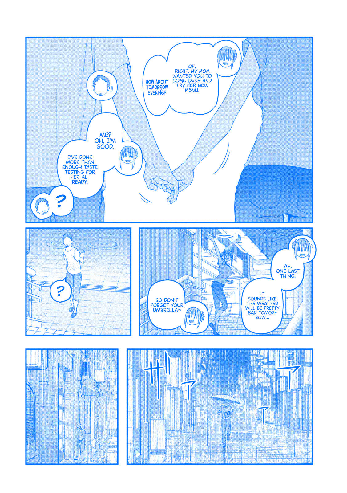 Read Getsuyoubi No Tawawa Chapter 49: Imouto-Chan, Part 2 (Blue) on  Mangakakalot