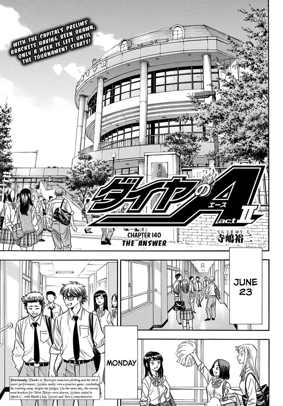 Daiya no A - Act II 22 - Read Daiya no A - Act II Chapter 22