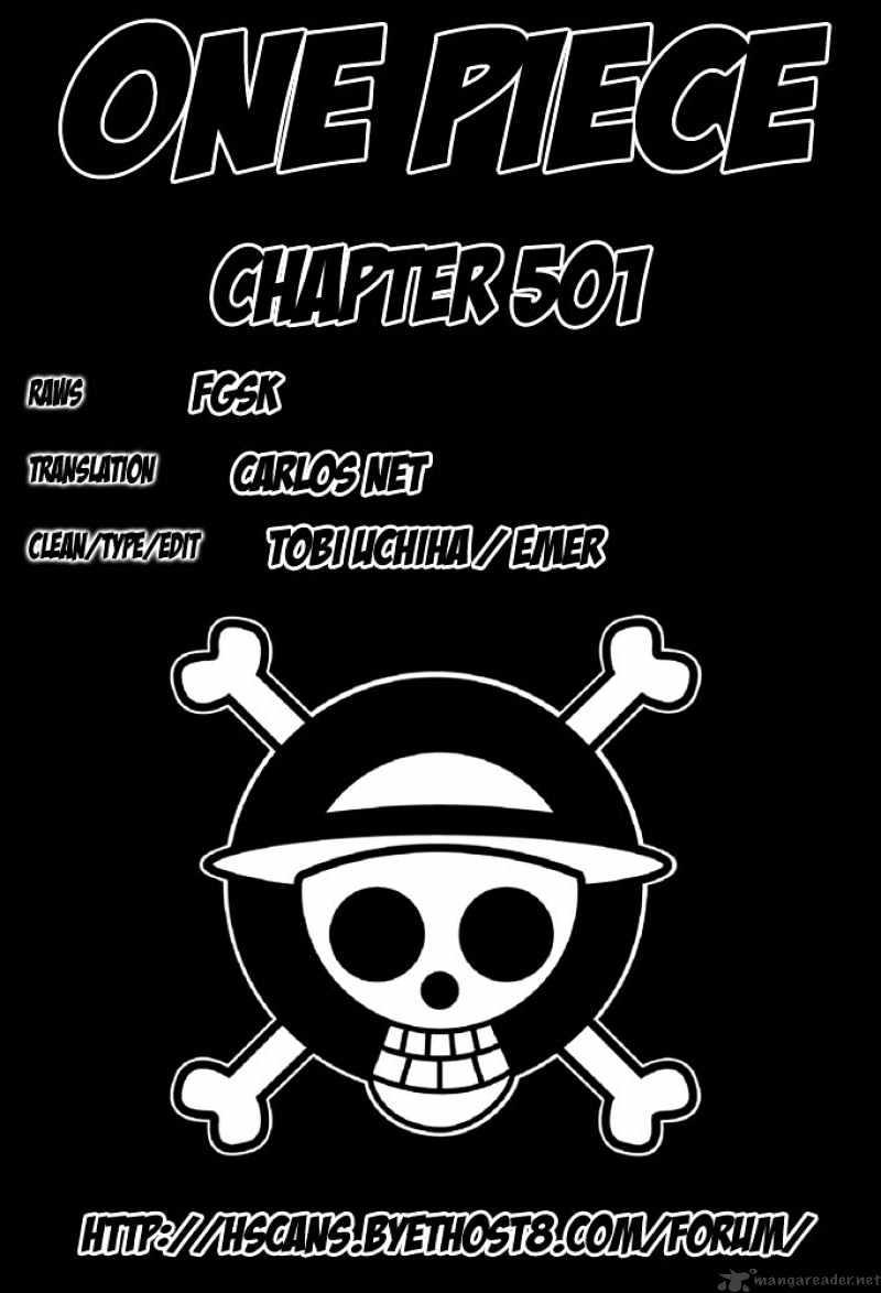 Read One Piece Chapter 501 The World Begins To Shift On Mangakakalot