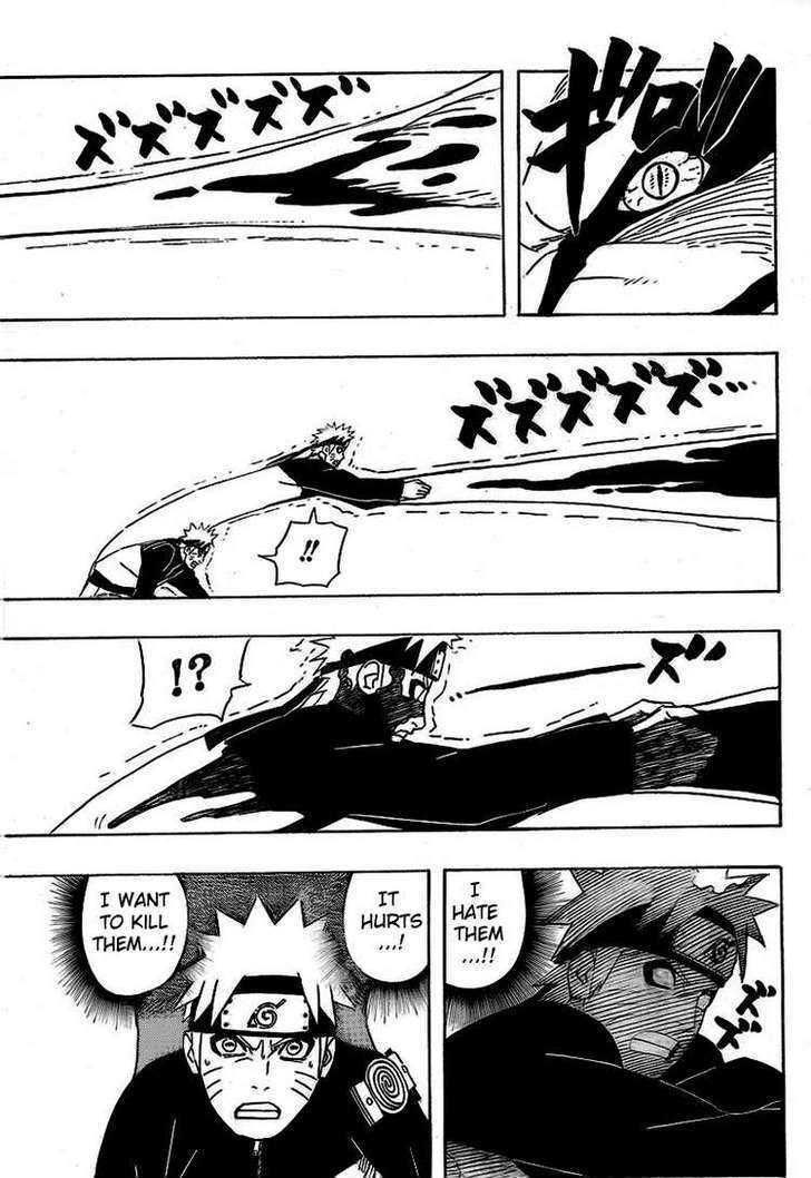 Vol.53 Chapter 497 – Nine- Tails vs. Naruto!! | 11 page