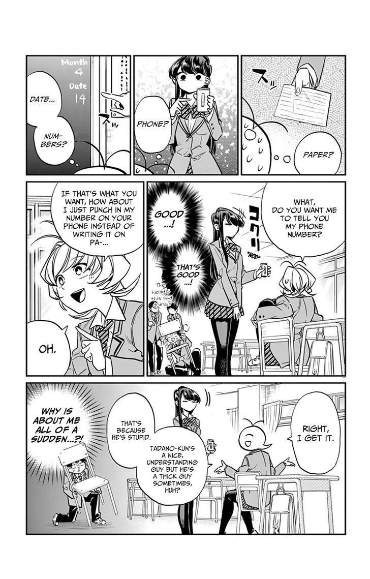 Komi-San Wa Komyushou Desu Vol.1 Chapter 16: A Cellphone page 7 - Mangakakalot