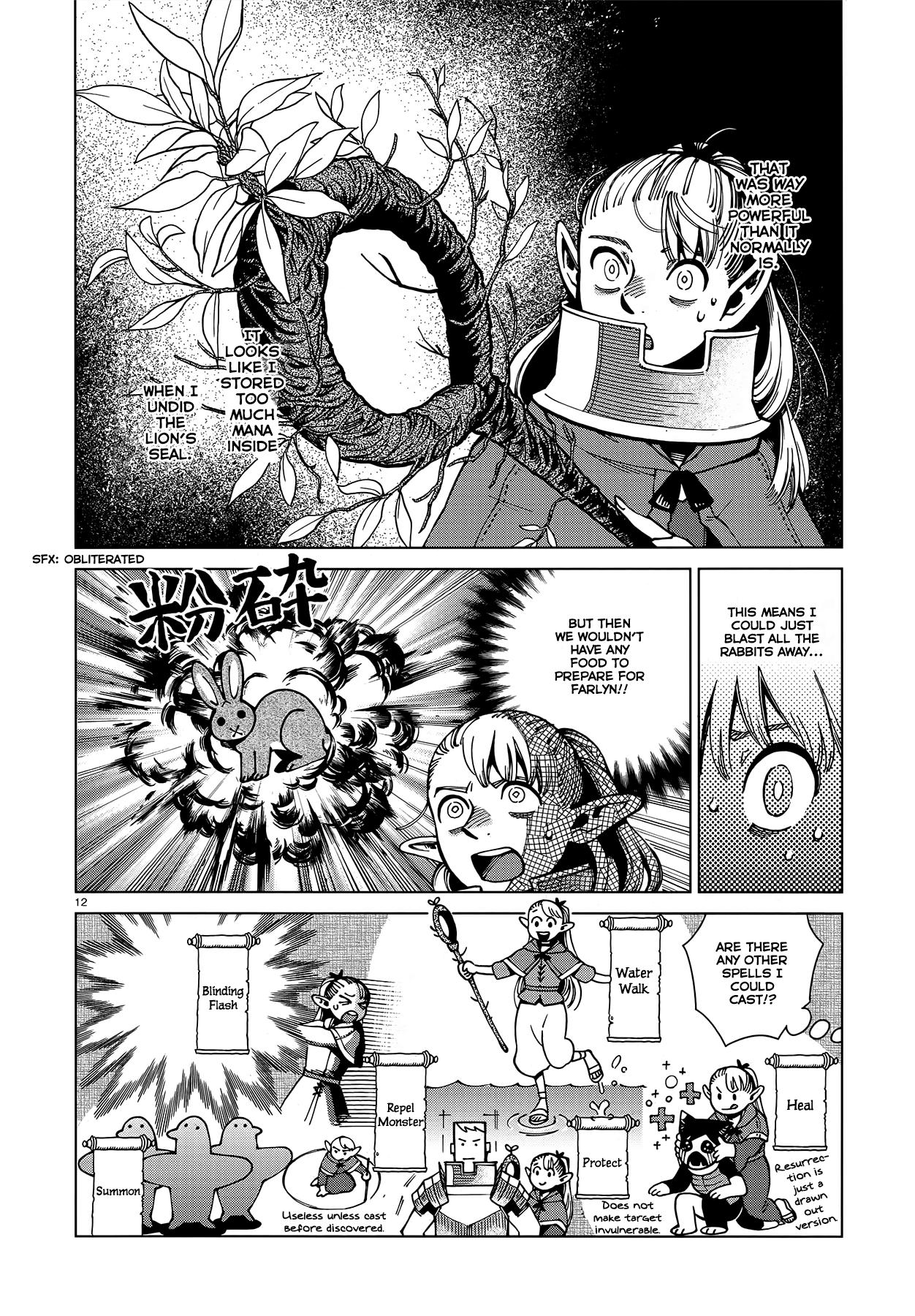 Dungeon Meshi Chapter 65: Rabbit, Part Ii page 12 - Mangakakalot