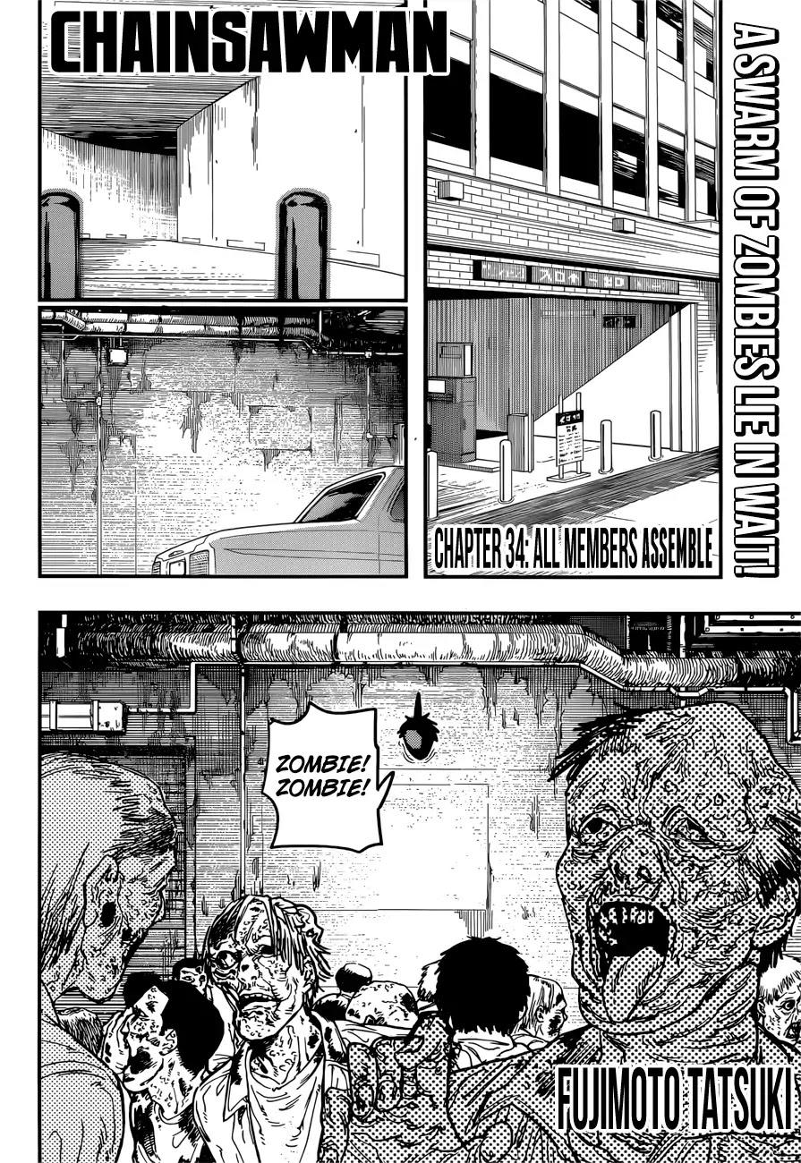 Chainsaw Man Chapter 34: All Members Assemble page 3 - Mangakakalot