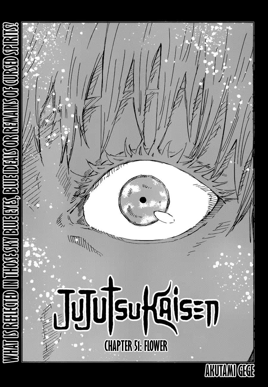 Jujutsu Kaisen Chapter 51: Flower page 1 - Mangakakalot