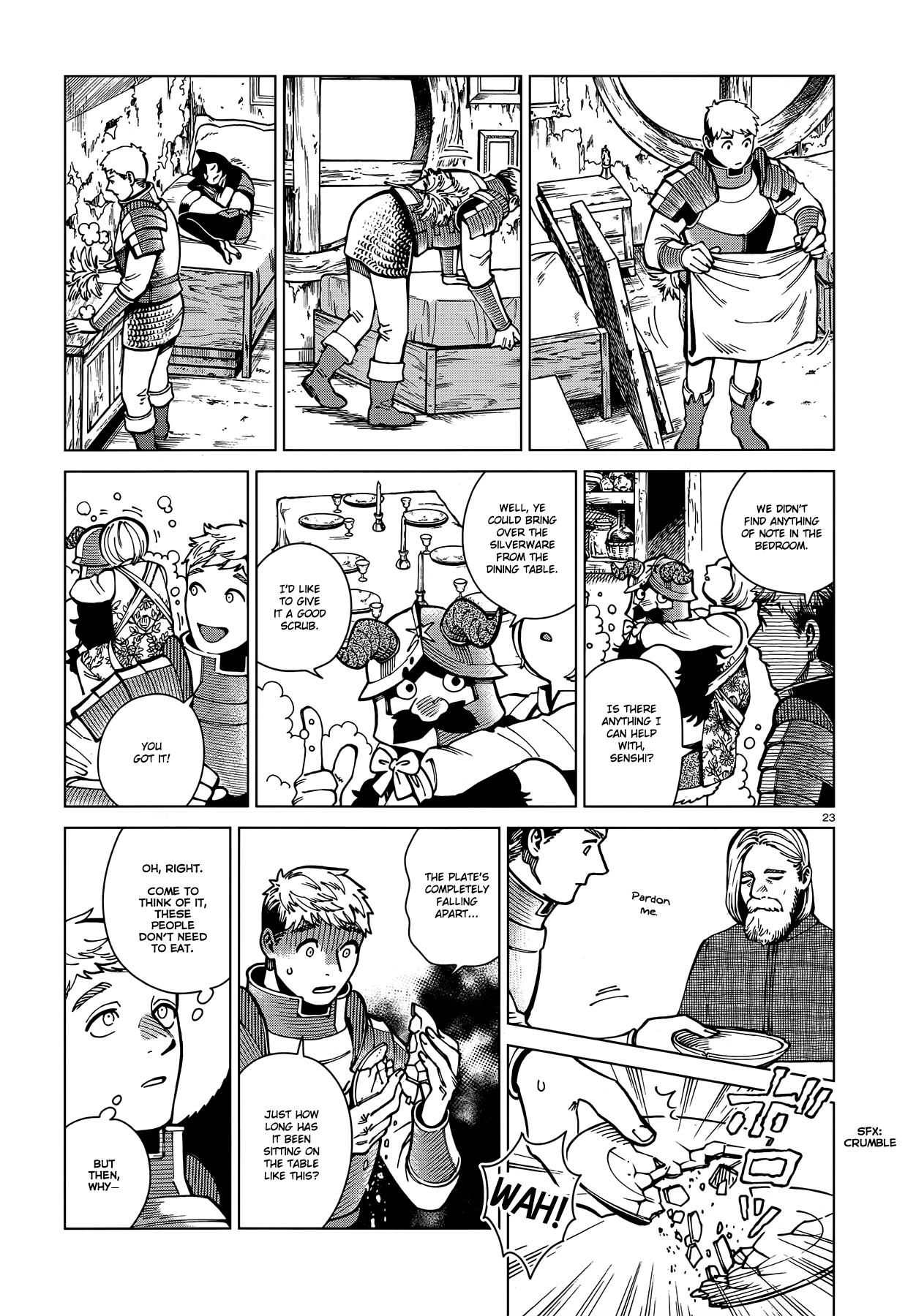 Dungeon Meshi Chapter 63: Confit page 23 - Mangakakalot
