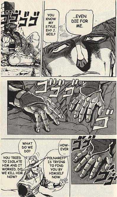 Jojo's Bizarre Adventure Vol.15 Chapter 141 : The Emperor And The Hanged Man Pt.2 page 13 - 