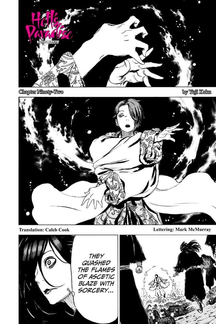 Hell's Paradise: Jigokuraku Chapter 92 page 1 - Mangakakalot