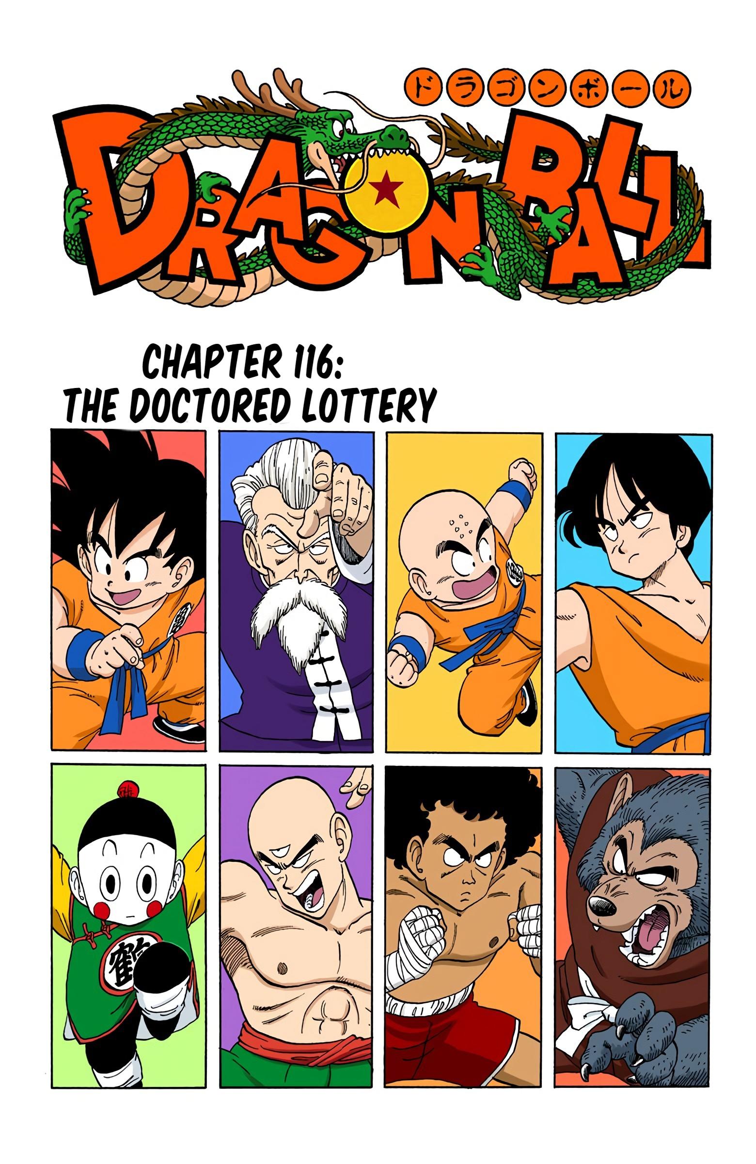 Dragon Ball - Full Color Edition Vol.10 Chapter 116: The Doctored Lottery page 1 - Mangakakalot