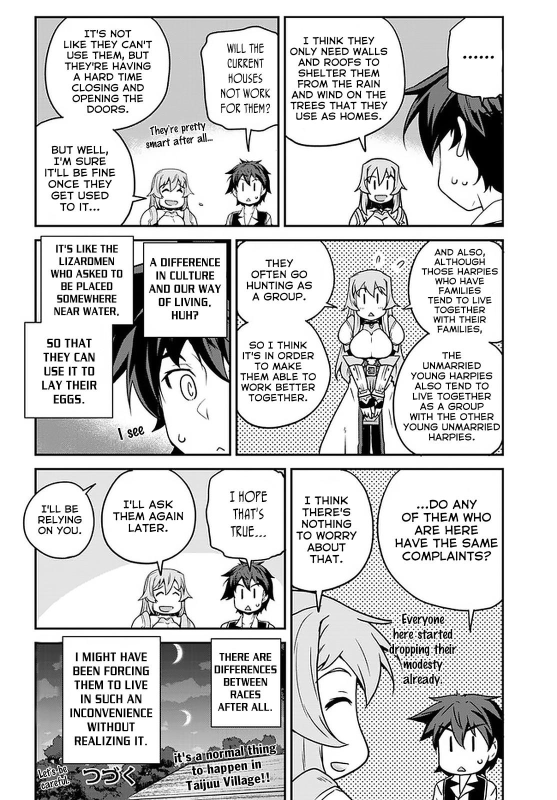 Isekai Nonbiri Nouka Chapter 130: A Discussion With Kiabit And The Harpies (1) page 5 - isekainonbirinoukachapters.com