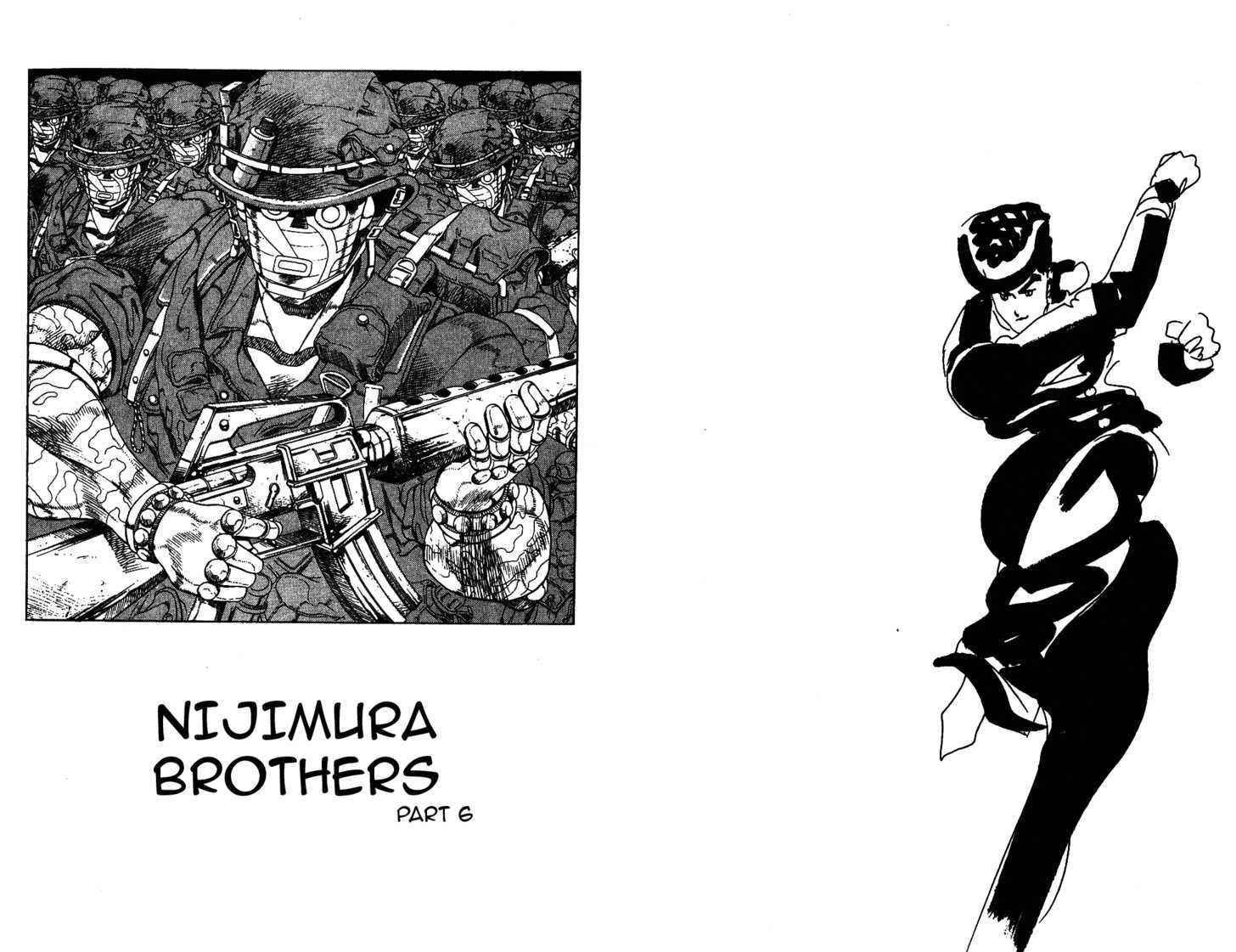 Jojo's Bizarre Adventure Vol.30 Chapter 279 : Nijimura Brothers Part 6 page 1 - 