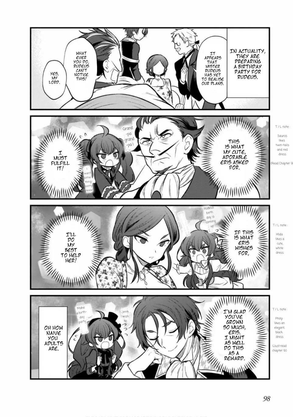 MUSHOKU TENSEI: EVEN IF IT'S A 4-KOMA, I'LL GET SERIOUS chapter-13 Page 6