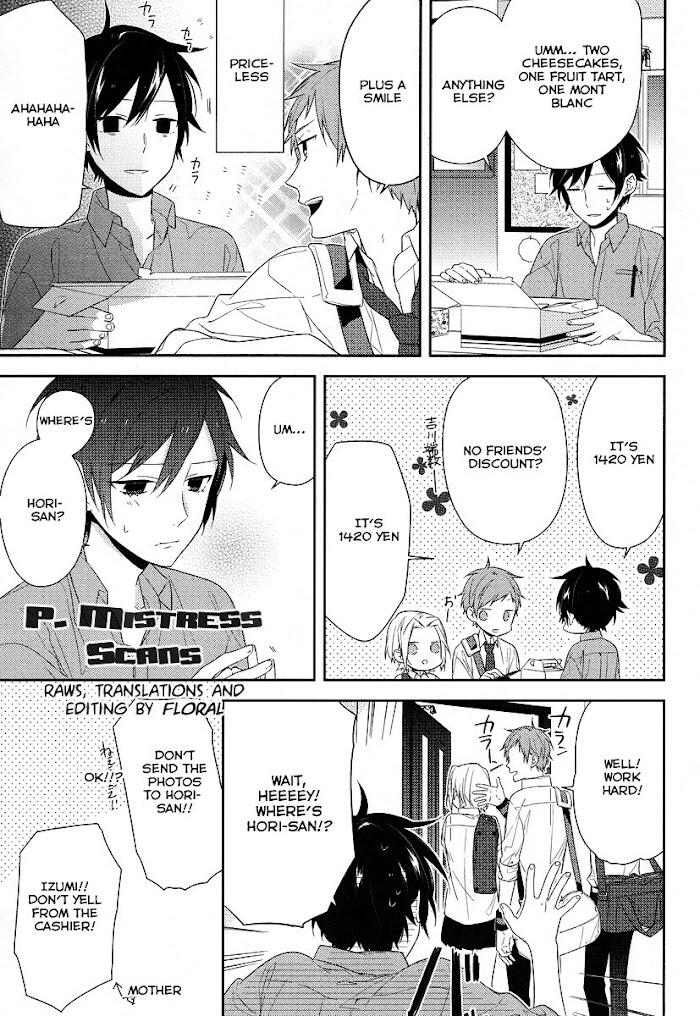 Hori-San To Miyamura-Kun Chapter 28 page 3 - Horimiya Webcomic