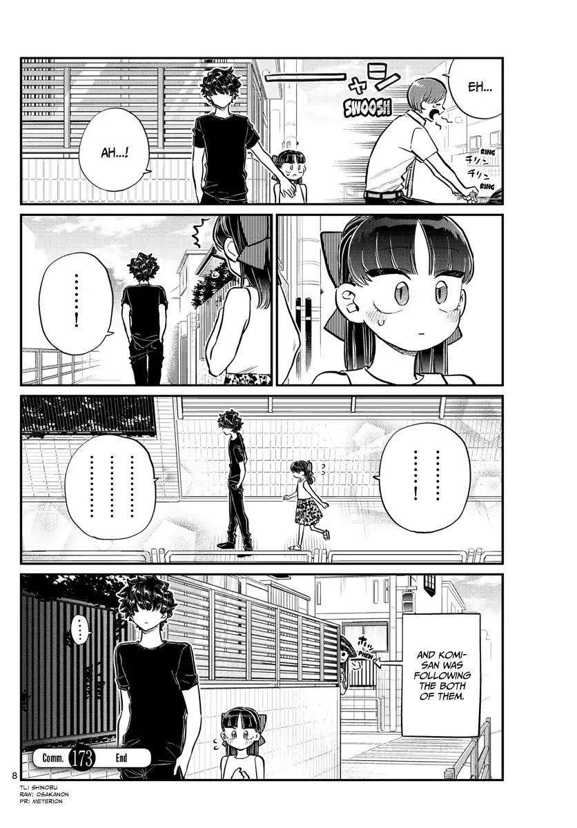 Komi-San Wa Komyushou Desu Vol.13 Chapter 173: Rei-Chan's Stalking page 9 - Mangakakalot
