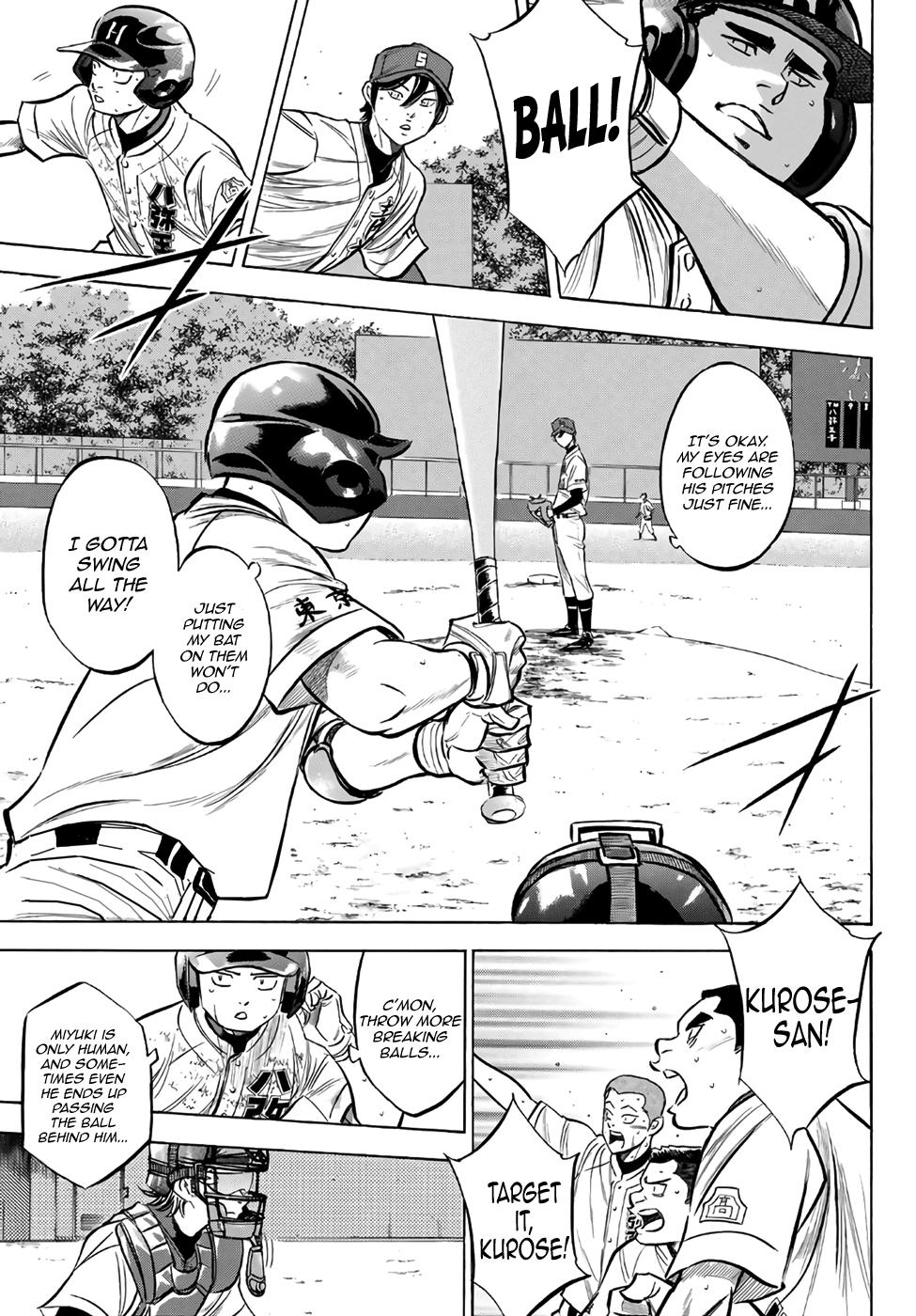 Diamond no ace act ii is ending in 2 chapters after 7 years of