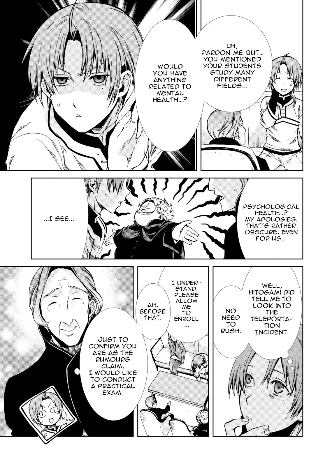 Mushoku Tensei - Isekai Ittara Honki Dasu Chapter 54: Entrance Exam page 9 - mushokutenseiscan.com