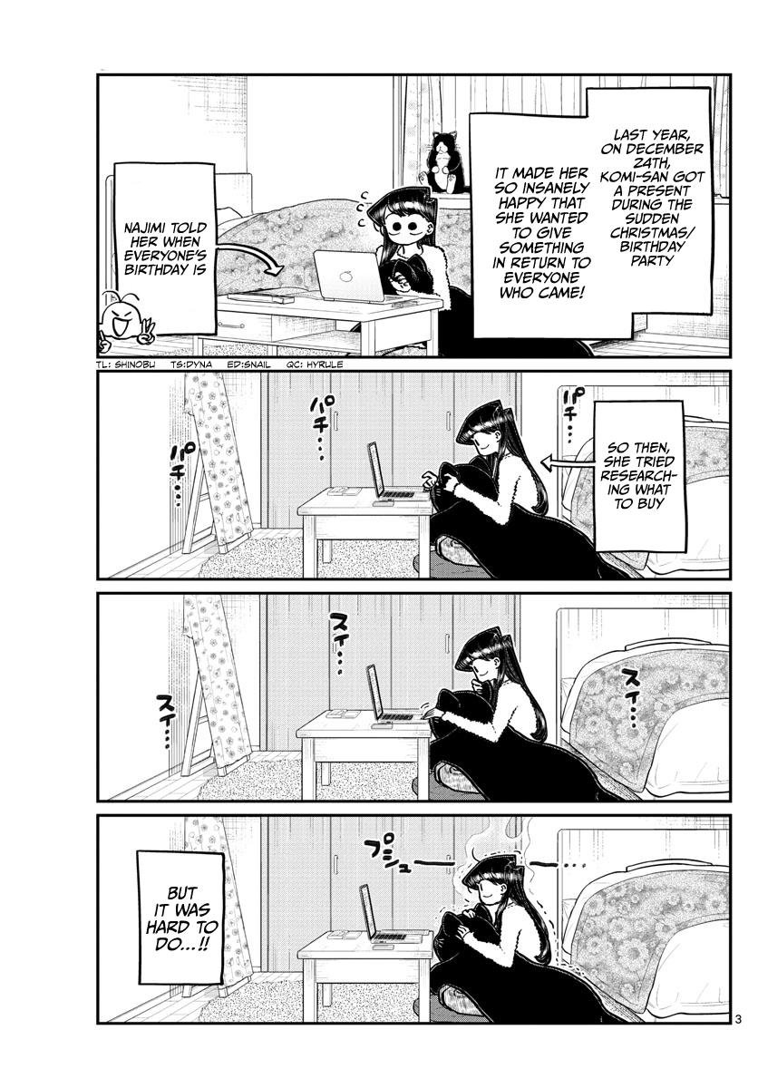 Komi-San Wa Komyushou Desu Chapter 259: Return Gifts page 3 - Mangakakalot