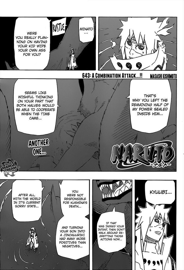 Vol.67 Chapter 643 – Joining Fists…!! | 1 page