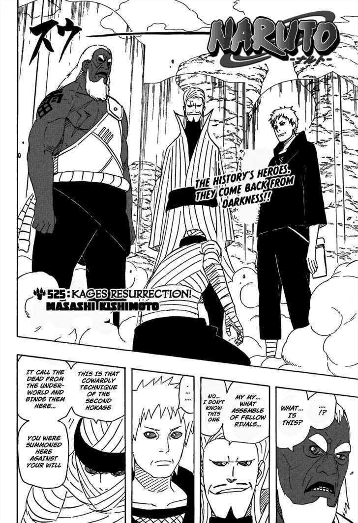 Vol.56 Chapter 525 – Kage, Revived!! | 2 page