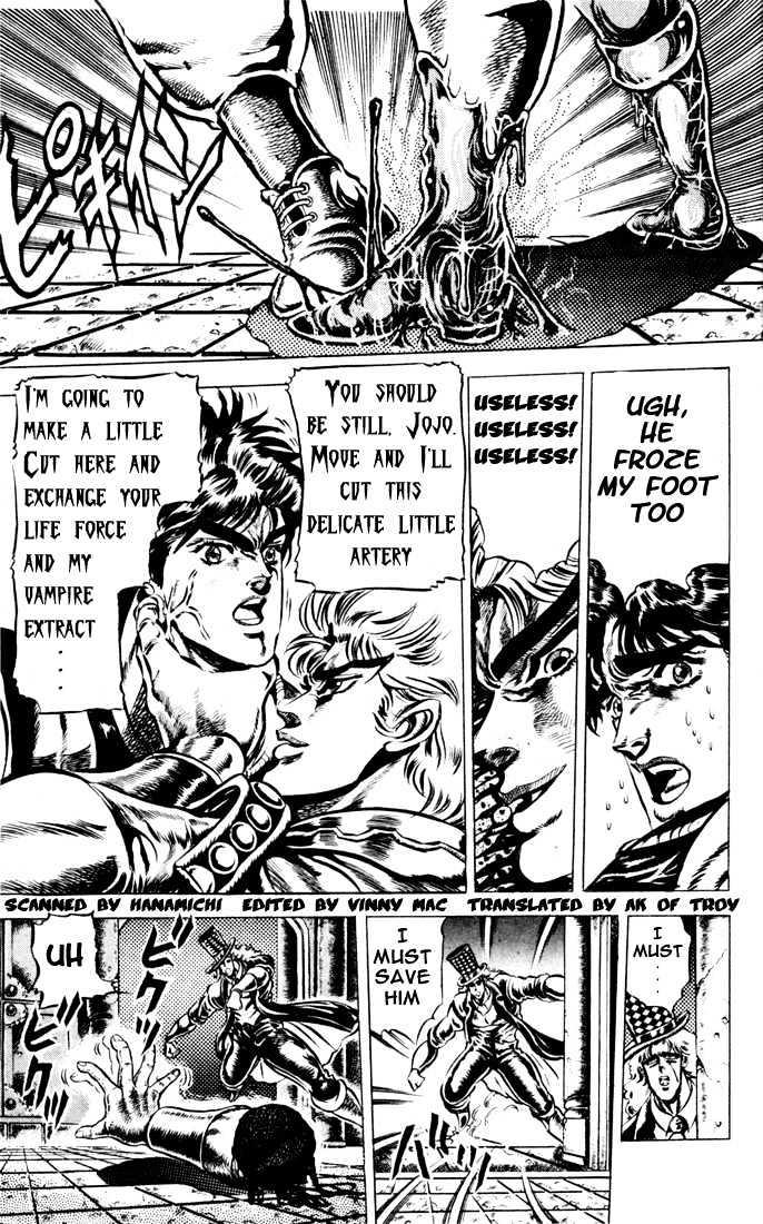 Jojo's Bizarre Adventure Vol.5 Chapter 40 : Fire And Ice page 4 - 
