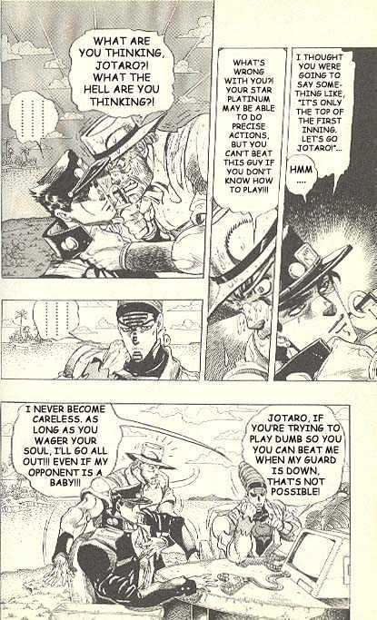 Jojo's Bizarre Adventure Vol.25 Chapter 234 : D'arby The Gamer Pt.8 page 5 - 