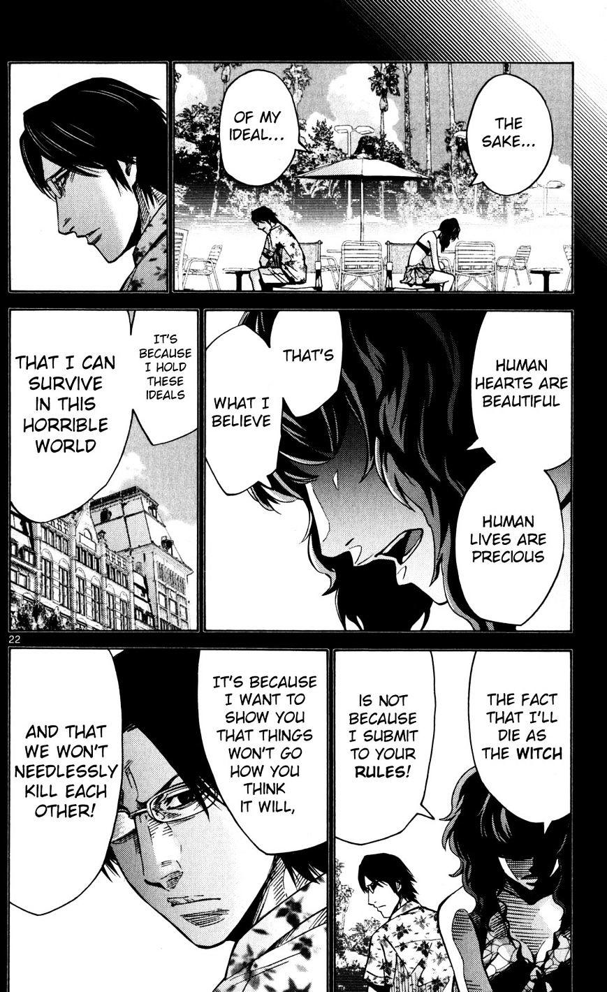 Imawa No Kuni No Alice Chapter 51.5 : Side Story 6 - King Of Diamonds (5) page 22 - Mangakakalot