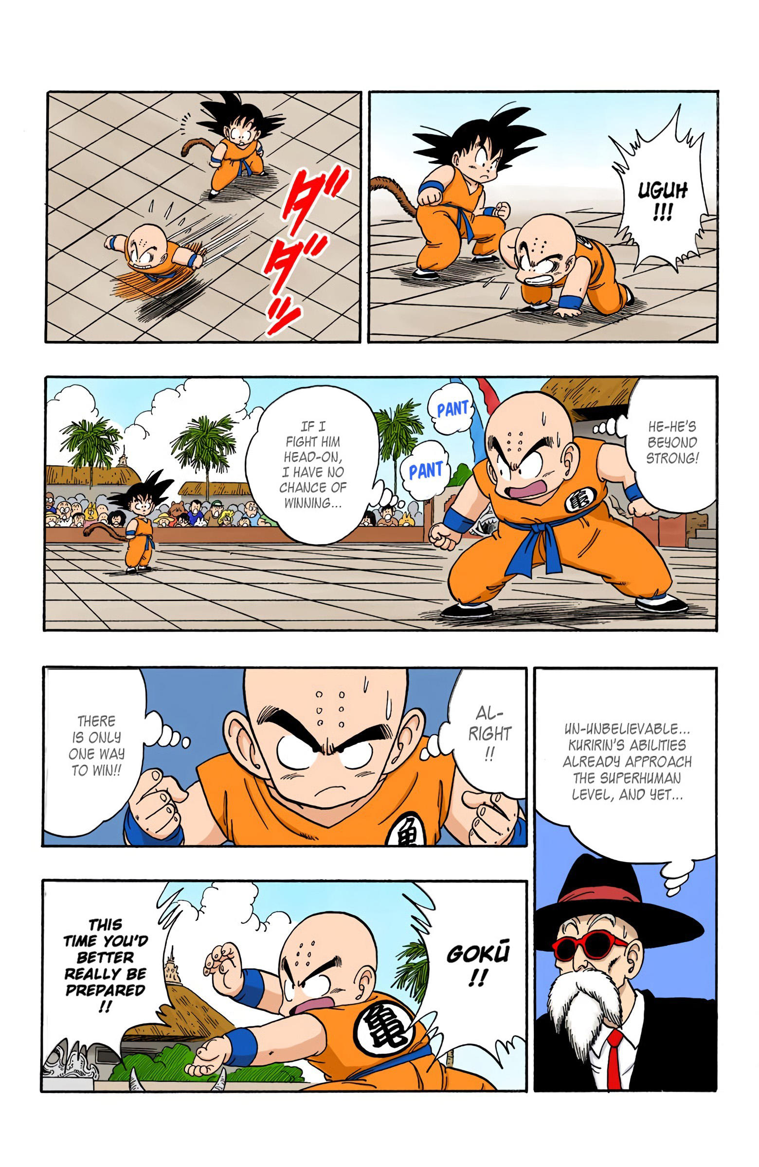 Dragon Ball - Full Color Edition Vol.11 Chapter 126: Goku Vs. Kuririn, Part 2 page 12 - Mangakakalot